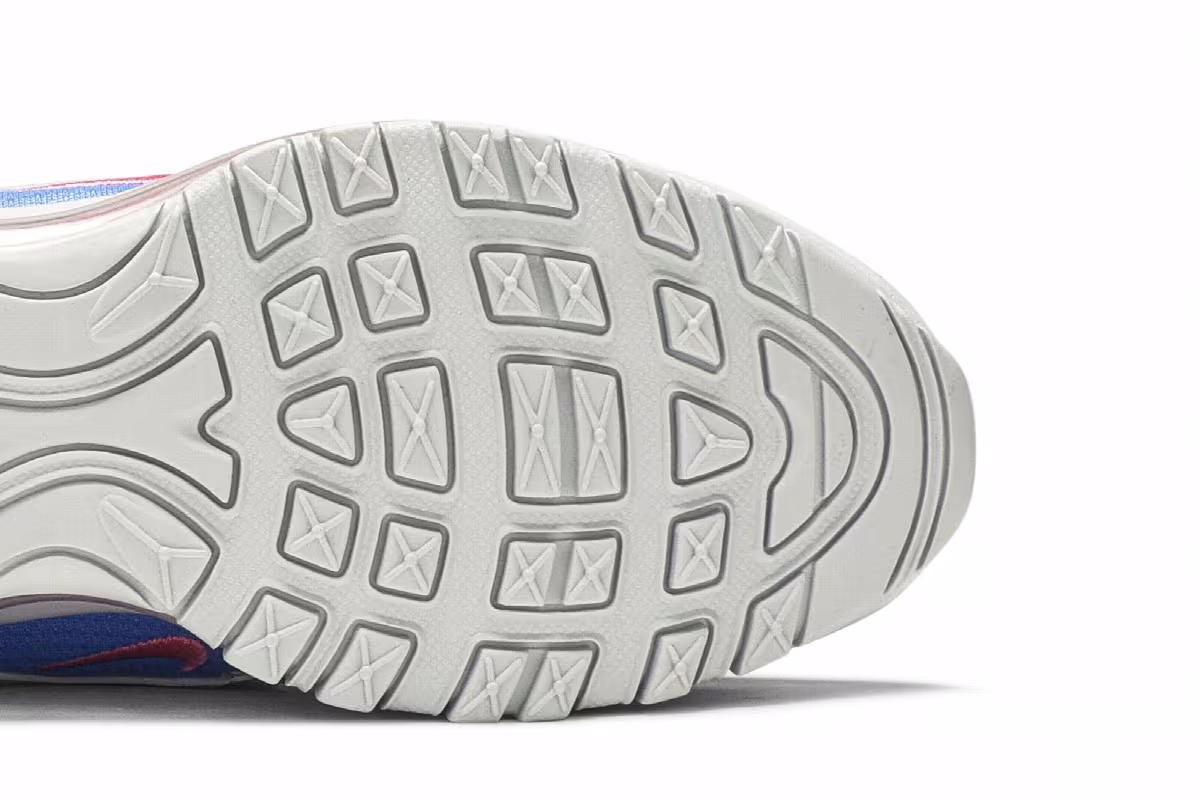 Nike Air Max 97 GS Platinum Blue Pink, view 6