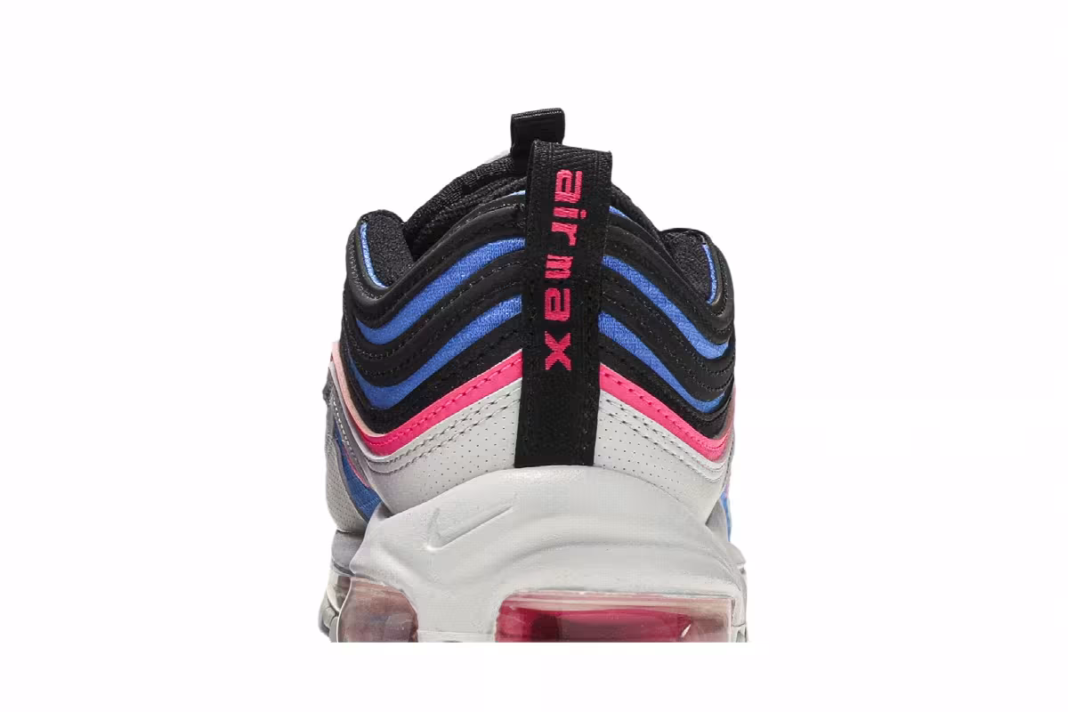 Nike Air Max 97 GS Platinum Blue Pink, view 8