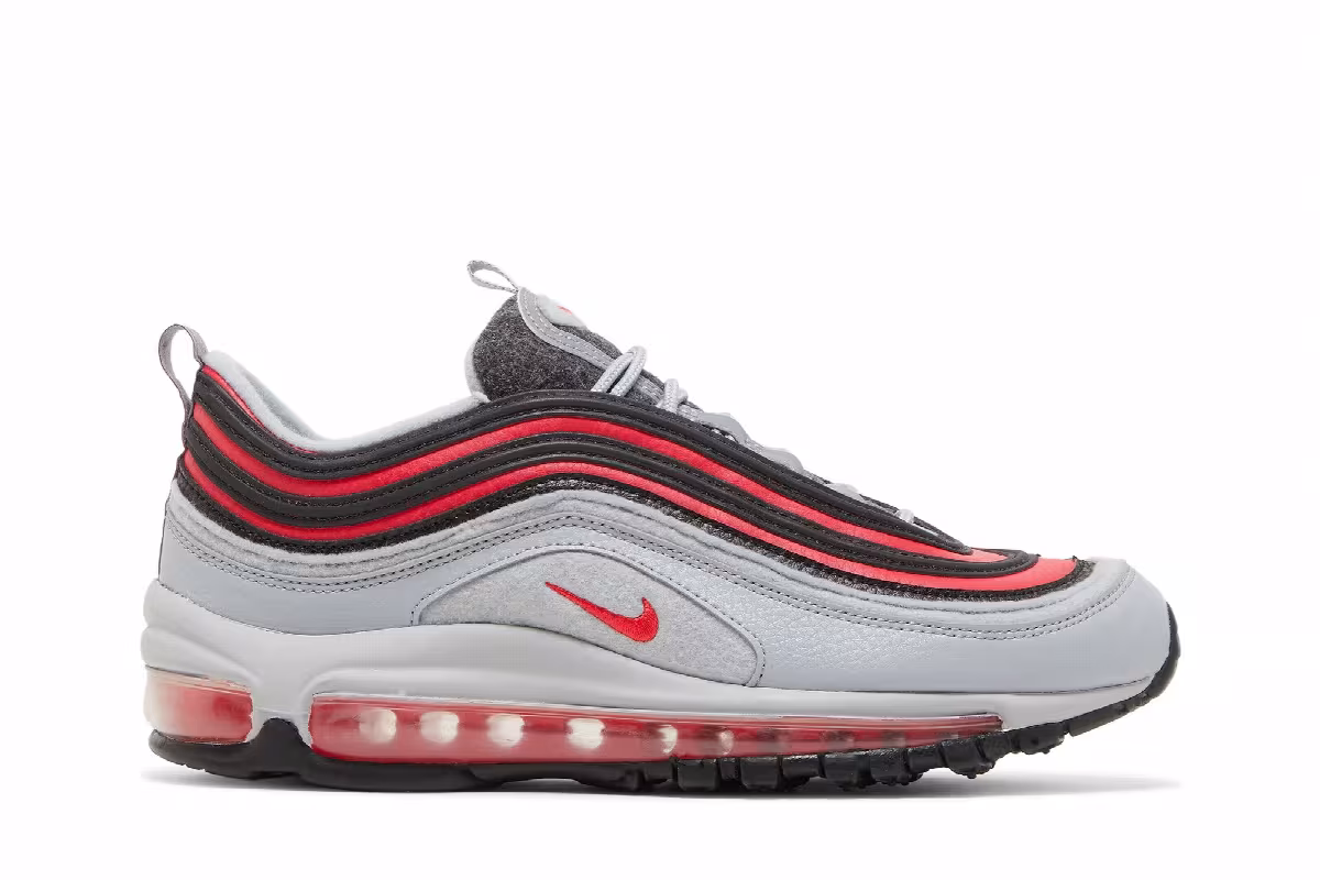Nike Air Max 97 Felt GS Wolf Grey, view 2