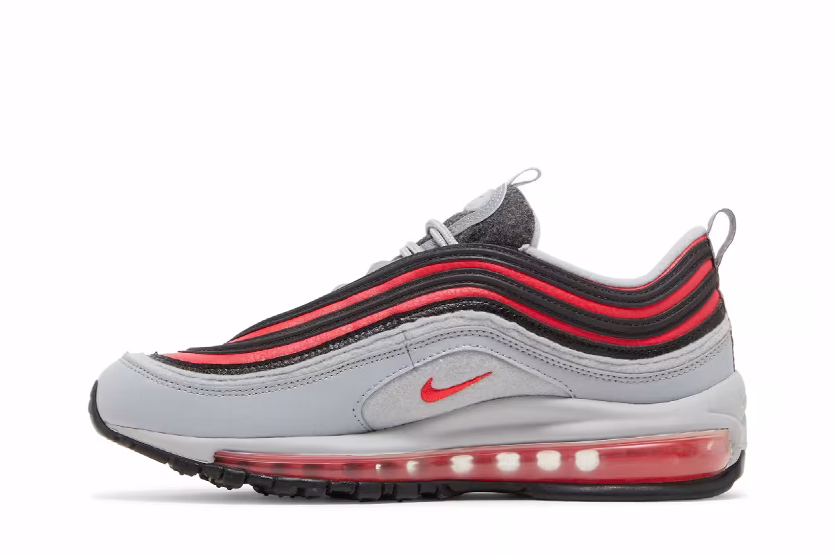 Nike Air Max 97 Felt GS Wolf Grey, view 4