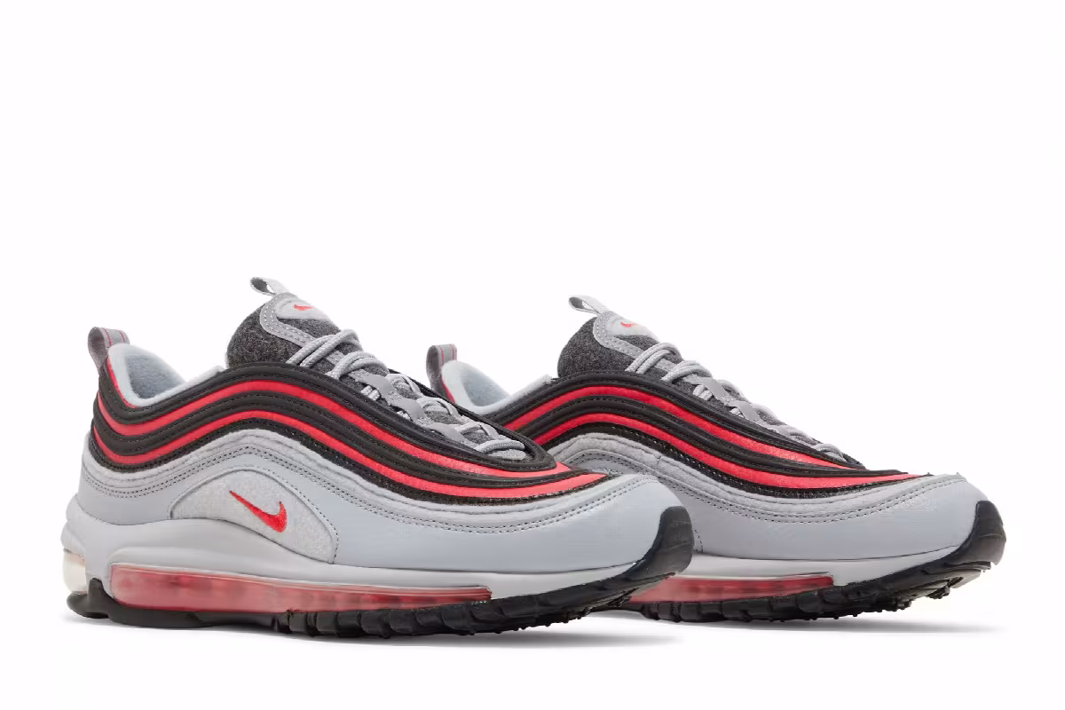 Nike Air Max 97 Felt GS Wolf Grey, view 9
