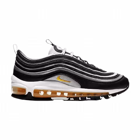 Nike Air Max 97 GS 'Black Amarillo Silver'