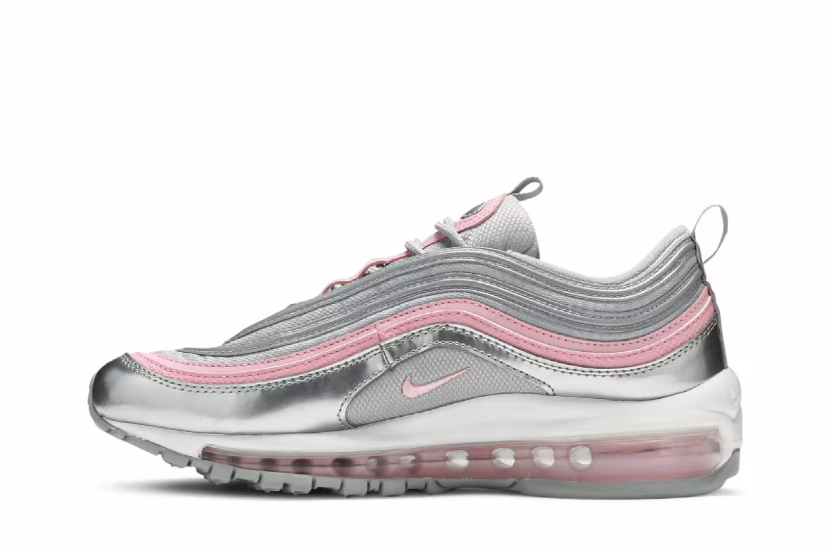 Nike Air Max 97 GS Pink Silver, view 4