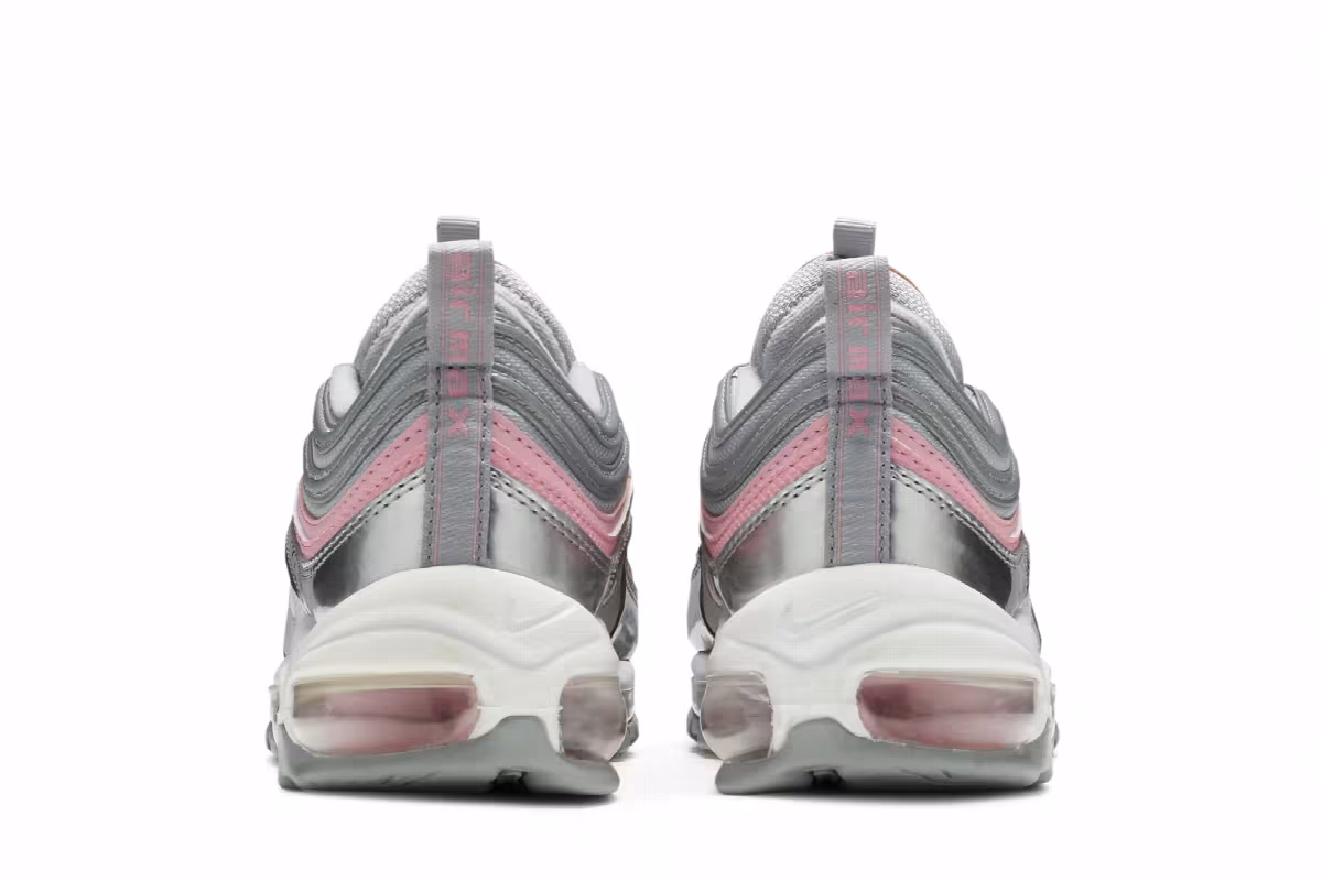 Nike Air Max 97 GS Pink Silver, view 7