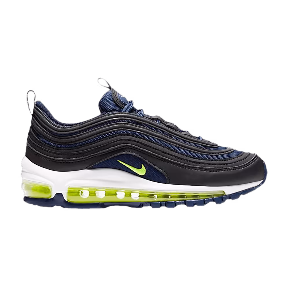 Nike Air Max 97 GS Midnight Navy Lemon