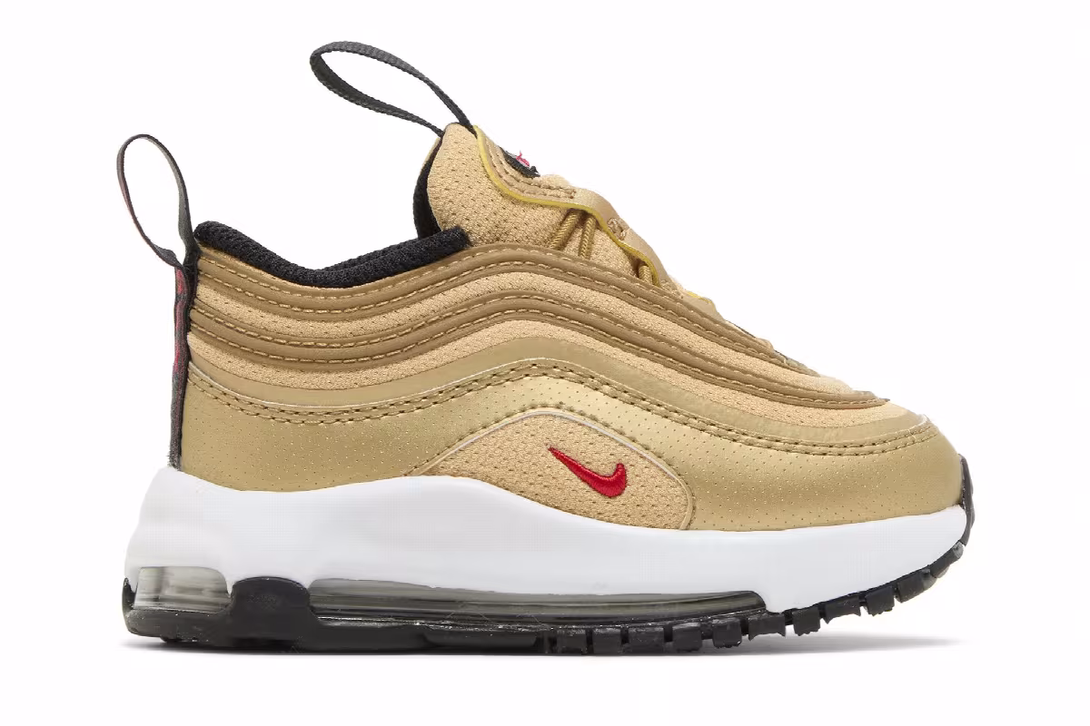 Nike Air Max 97 TD Metallic Gold 2023, view 2