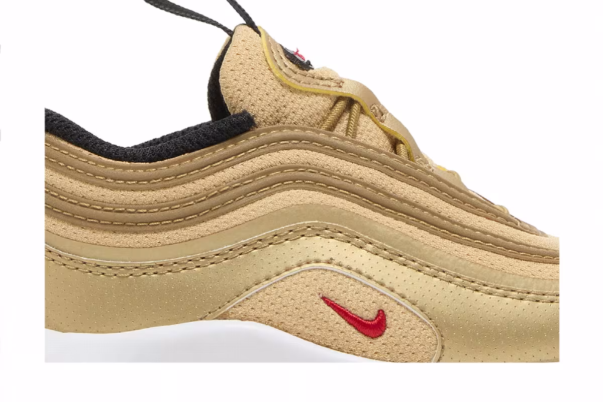 Nike Air Max 97 TD Metallic Gold 2023, view 3