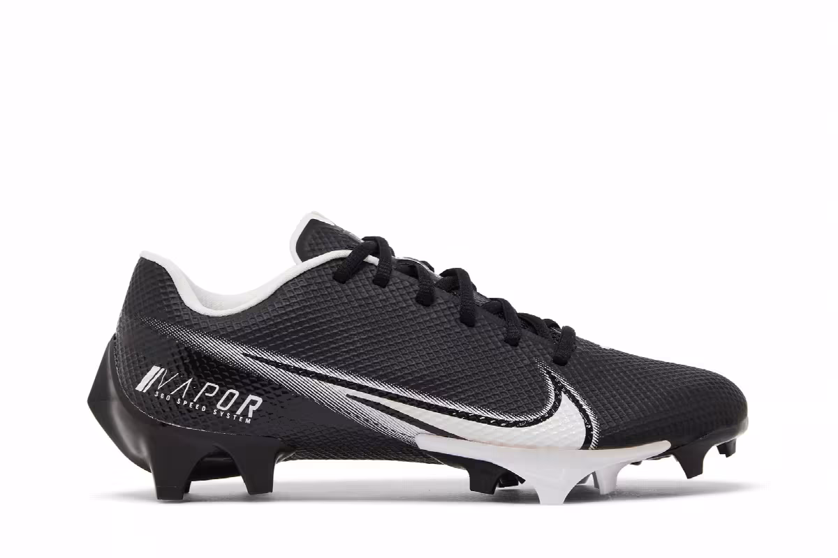 Nike Vapor Edge Speed 360 Black White, view 2