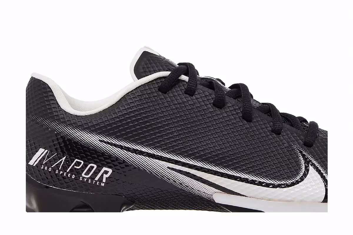 Nike Vapor Edge Speed 360 Black White, view 3