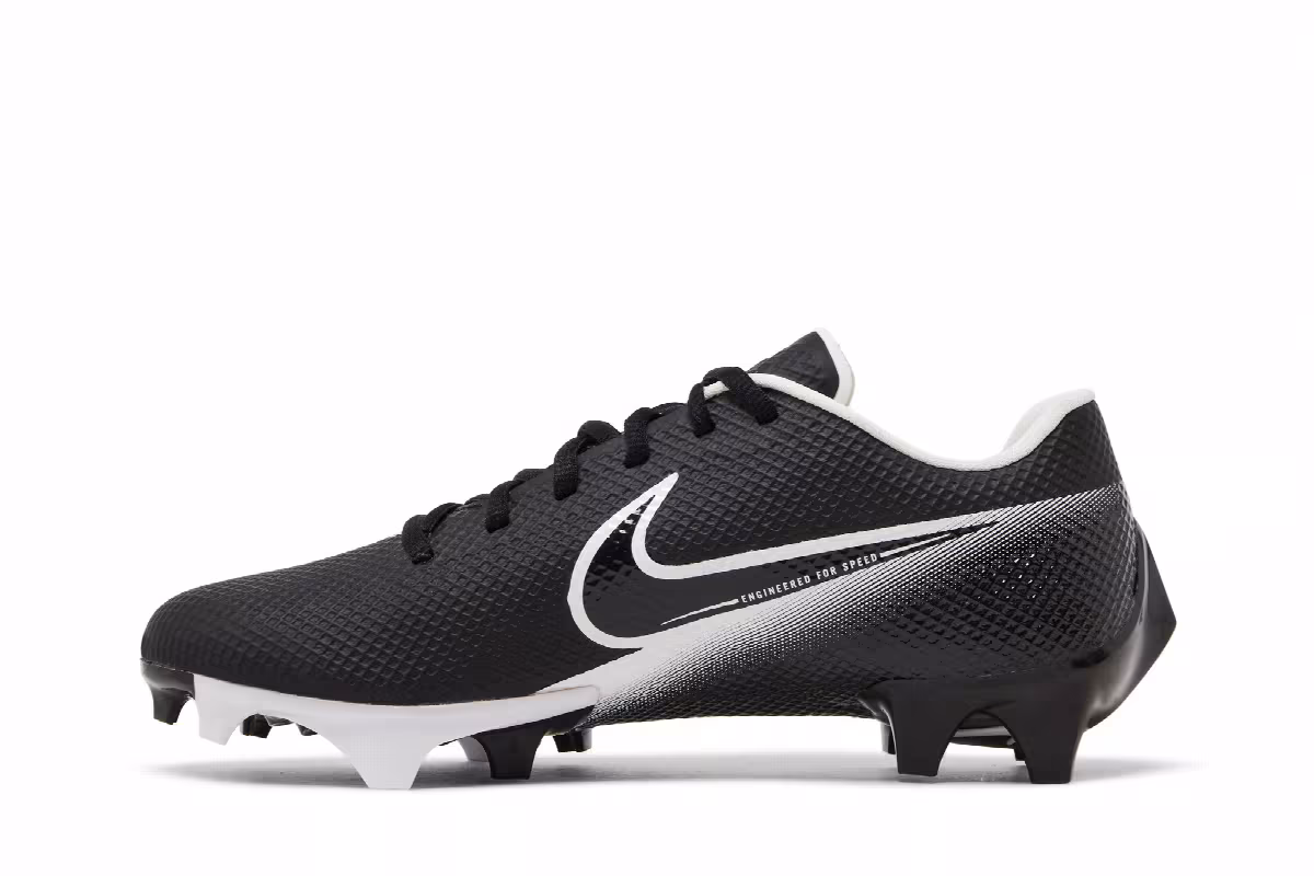 Nike Vapor Edge Speed 360 Black White, view 4