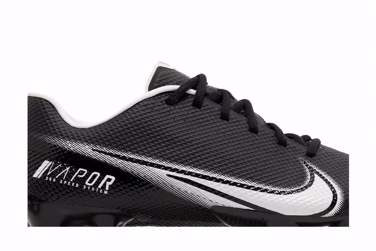 Nike Vapor Edge Speed 360 Wide Black White, view 3