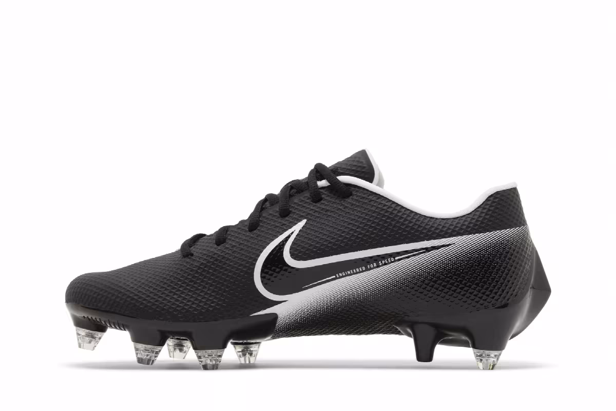 Nike Vapor Edge Speed 360 Wide Black White, view 4