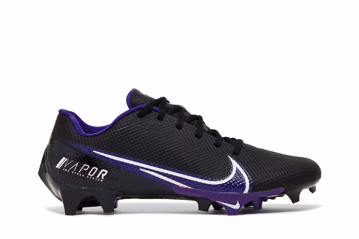 Nike Vapor Edge Speed 360 Black Purple, view 2