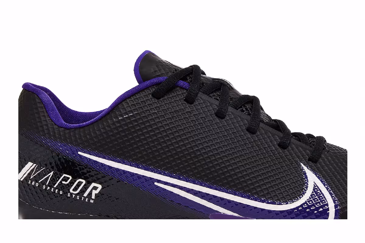 Nike Vapor Edge Speed 360 Black Purple, view 3