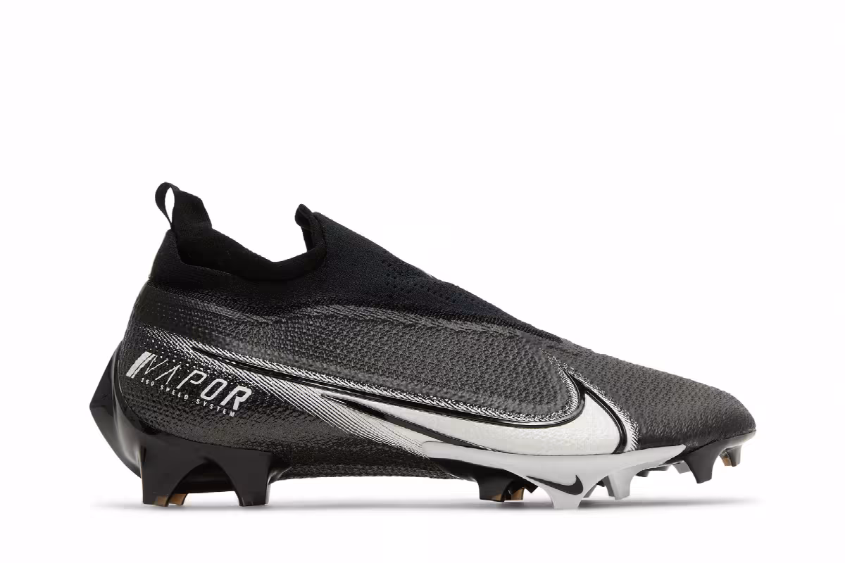 Nike Vapor Edge Elite 360 Flyknit Wide Black White, view 2