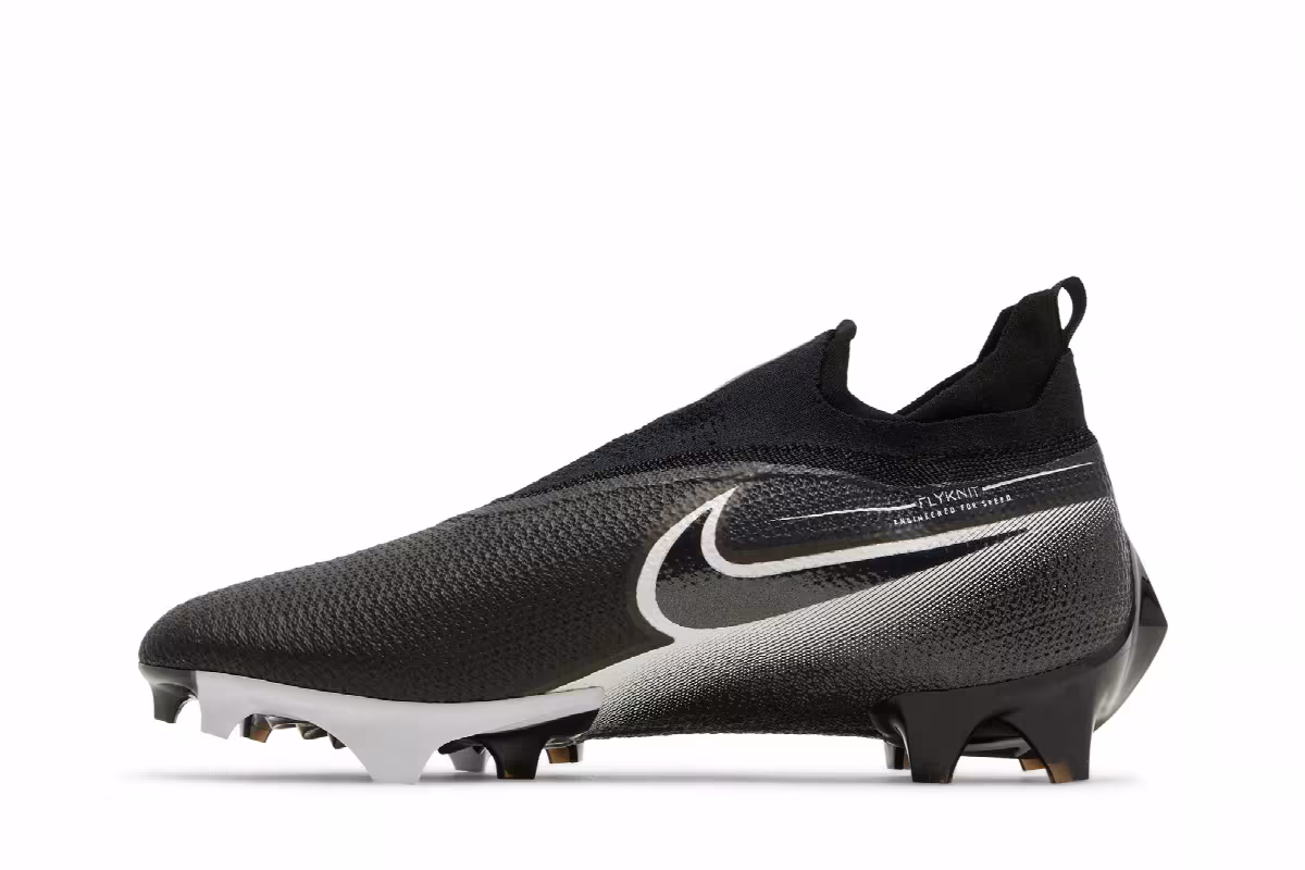 Nike Vapor Edge Elite 360 Flyknit Wide Black White, view 4