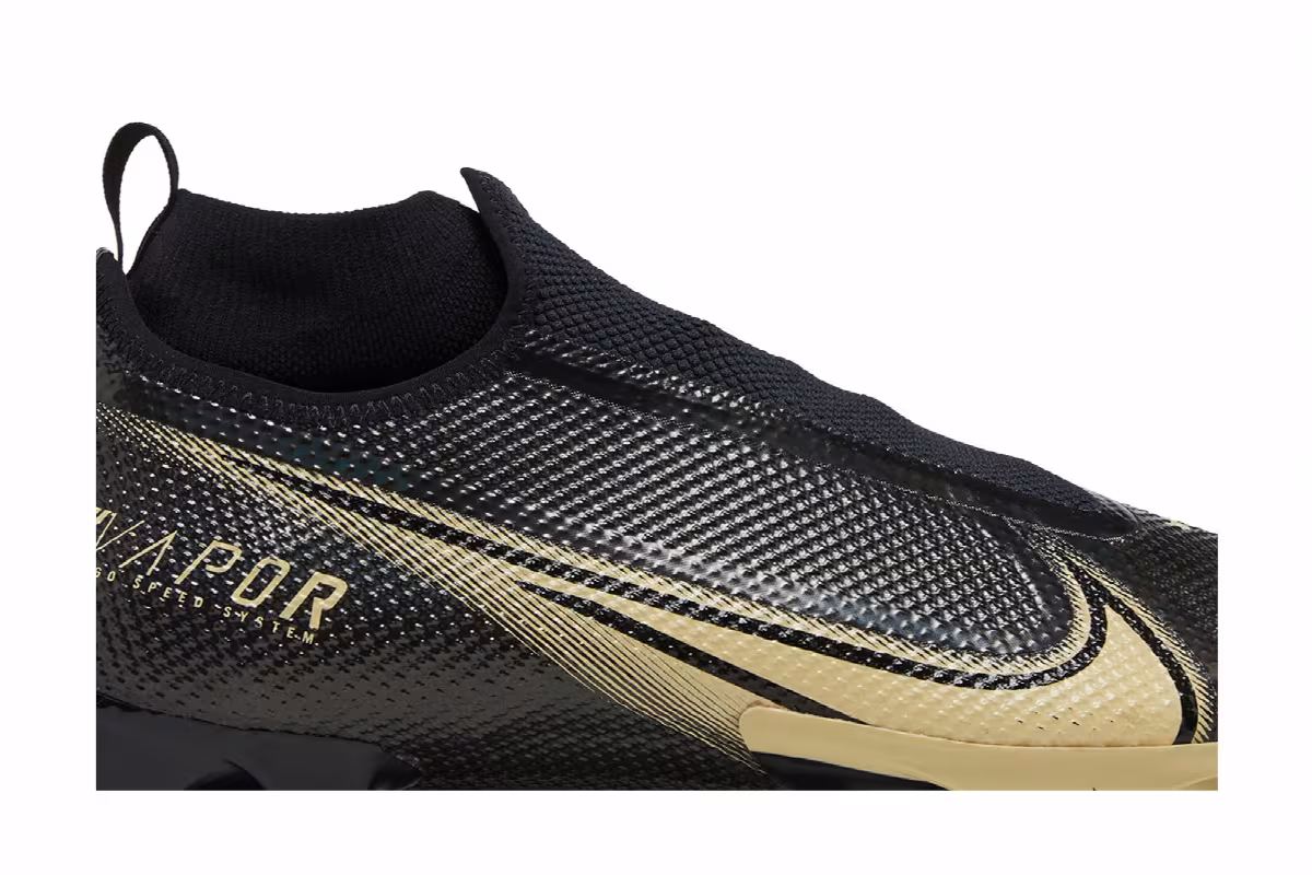 Nike Vapor Edge Pro 360 Black Metallic Gold, view 3