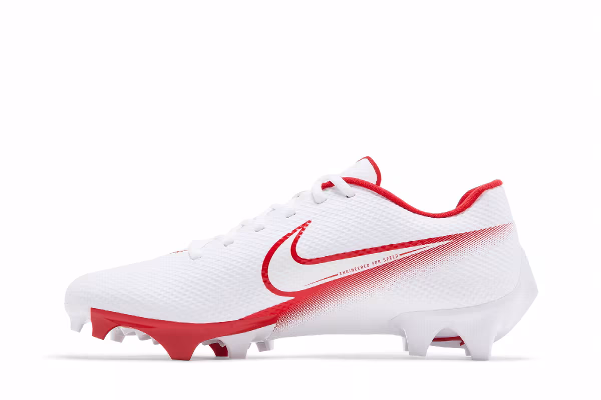 Nike Vapor Edge Speed 360 White University Red, view 4