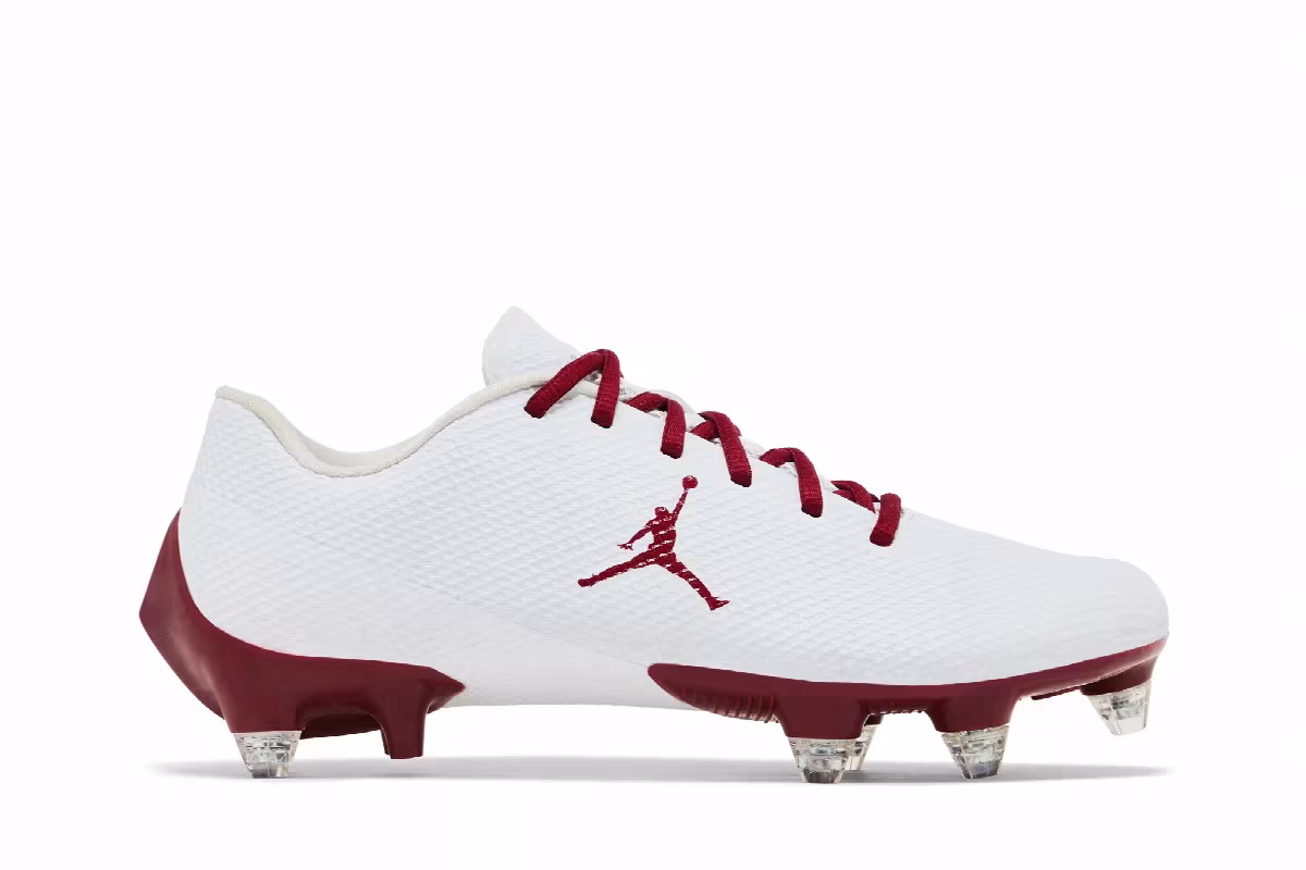Nike Jordan Vapor Edge Speed 360 D SMU Oklahoma Away, view 2