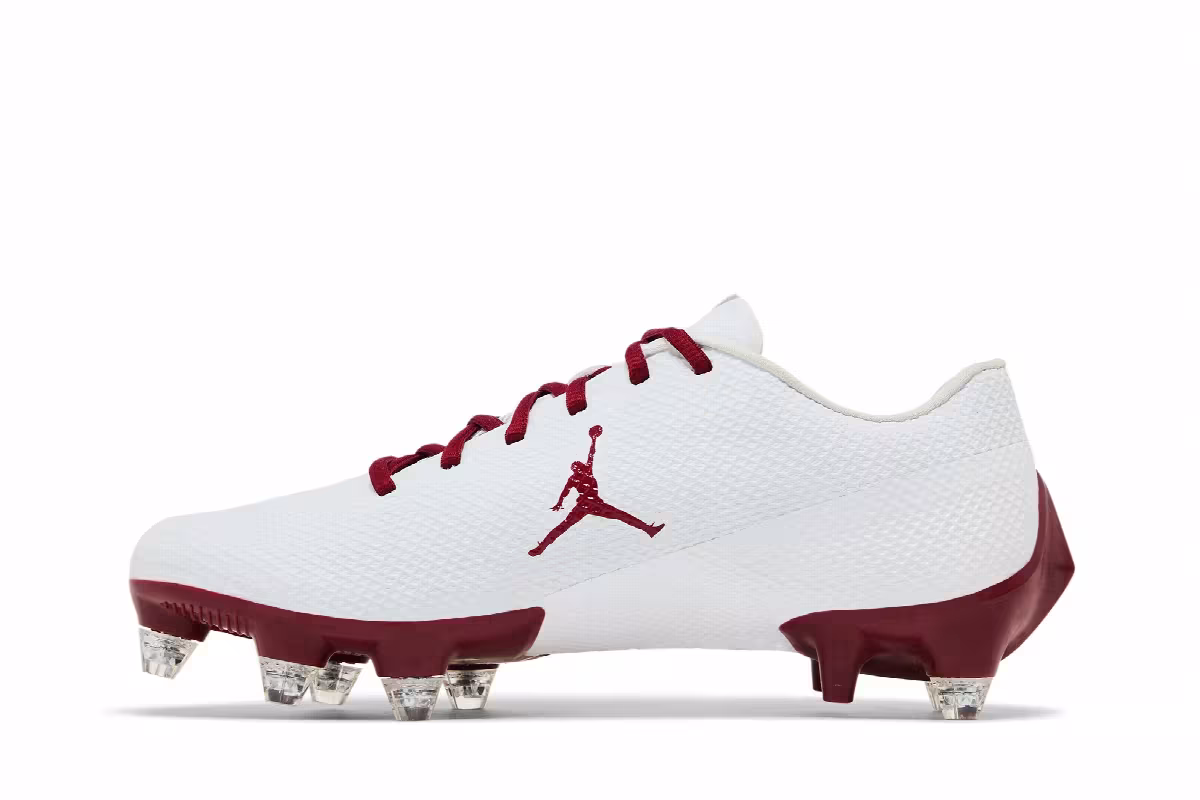 Nike Jordan Vapor Edge Speed 360 D SMU Oklahoma Away, view 4