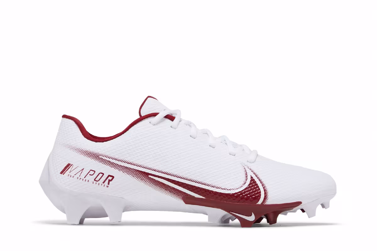 Nike Vapor Edge Speed 360 White Team Crimson, view 2