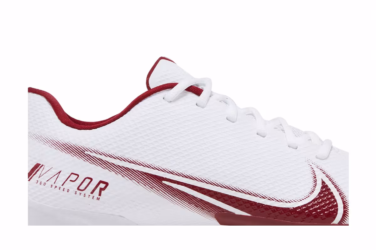Nike Vapor Edge Speed 360 White Team Crimson, view 3