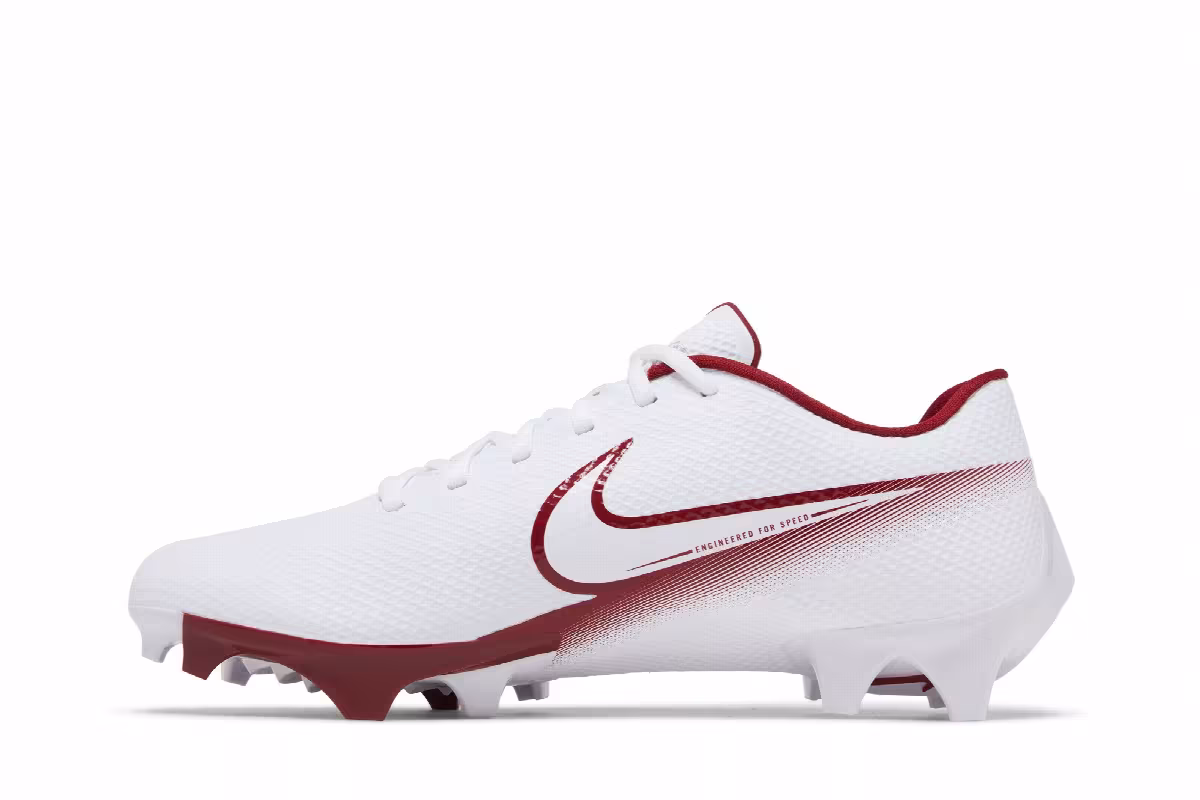 Nike Vapor Edge Speed 360 White Team Crimson, view 4