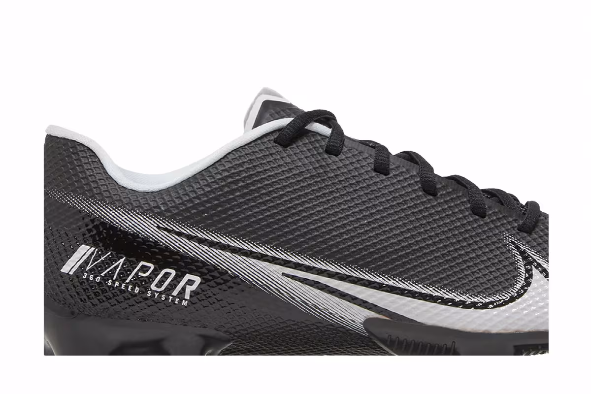 Nike Vapor Edge Speed 360 Black White, view 3