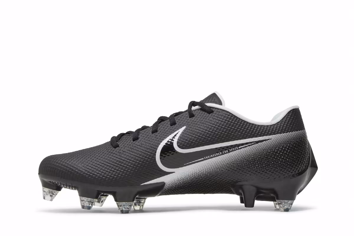 Nike Vapor Edge Speed 360 Black White, view 4