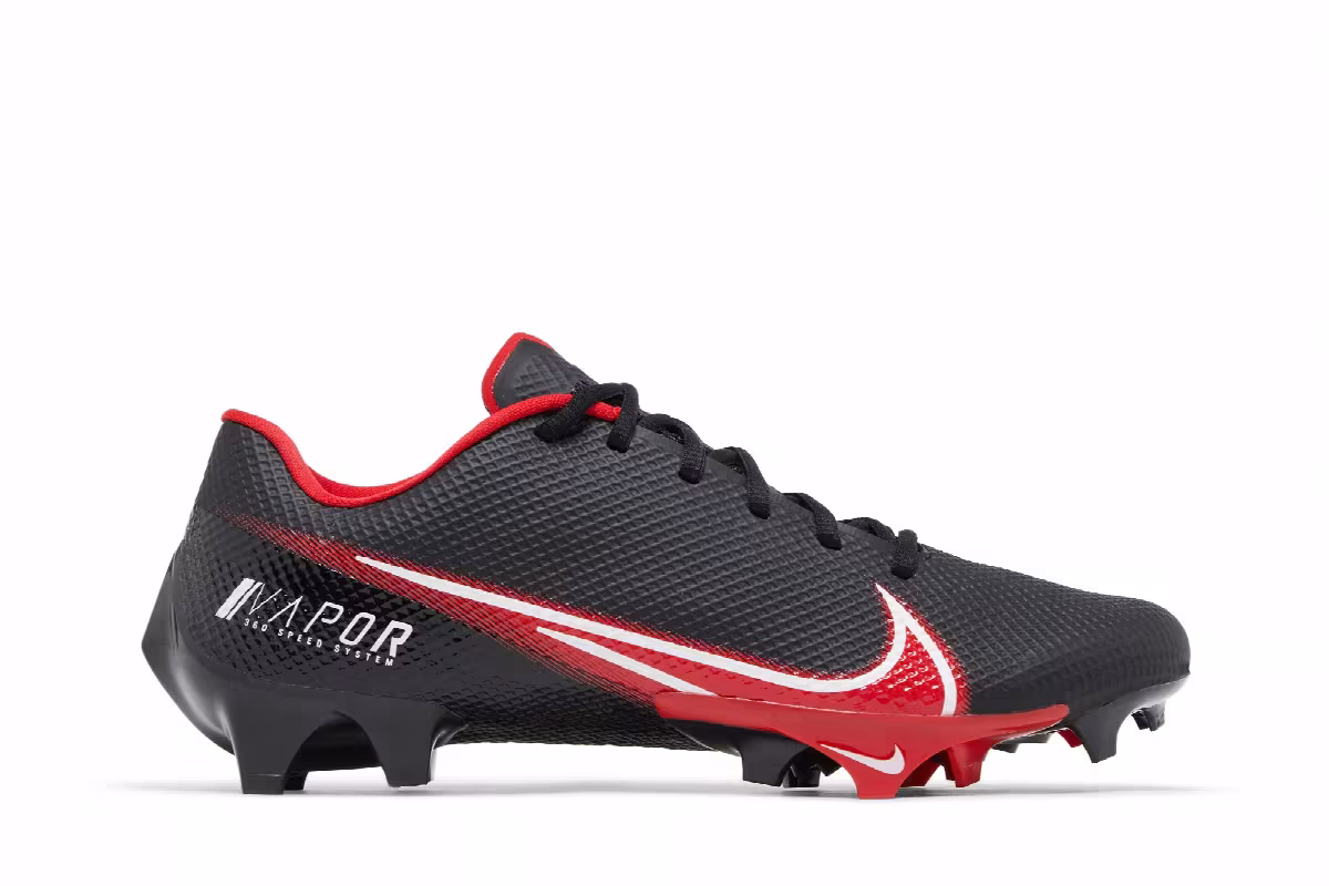 Nike Vapor Edge Speed 360 Black University Red, view 2
