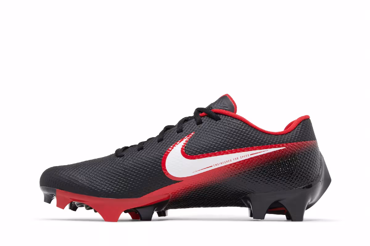 Nike Vapor Edge Speed 360 Black University Red, view 4