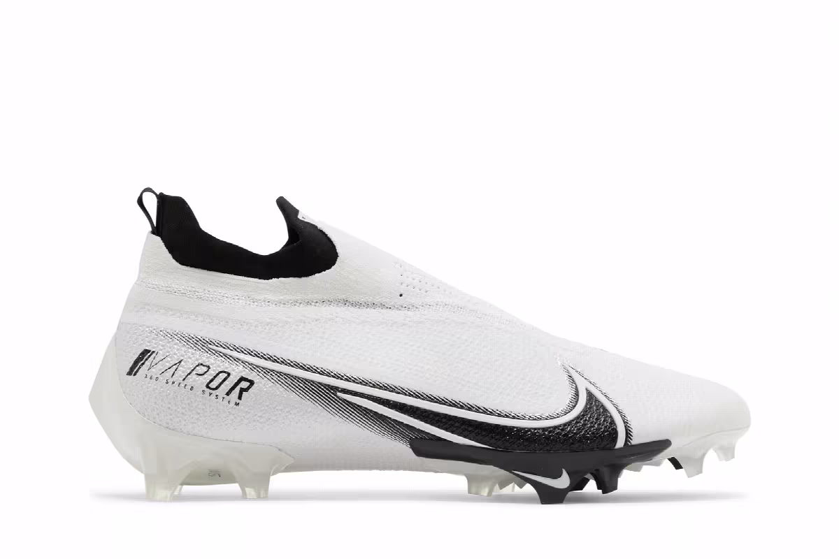 Nike Vapor Edge Elite 360 Flyknit White Black, view 2