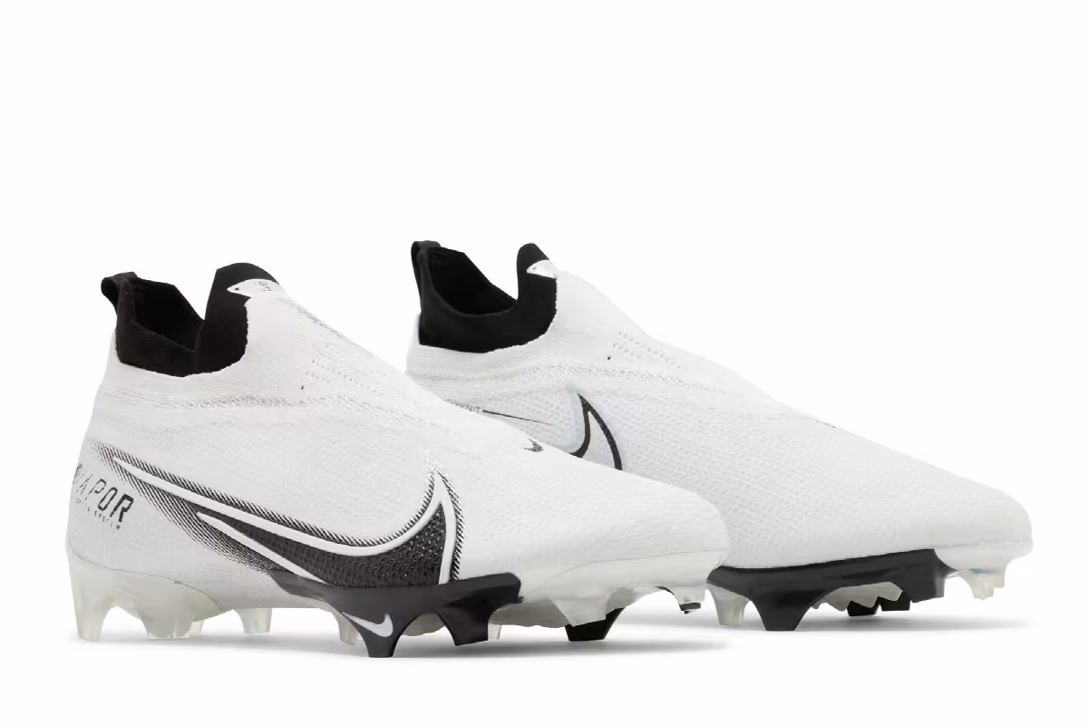 Nike Vapor Edge Elite 360 Flyknit White Black, view 9