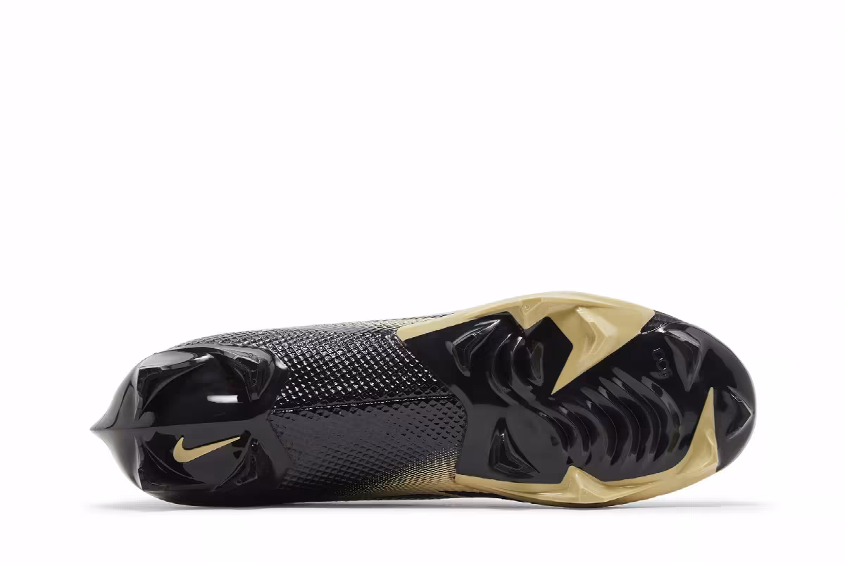 Nike Vapor Edge Speed 360 Black Vegas Gold, view 5