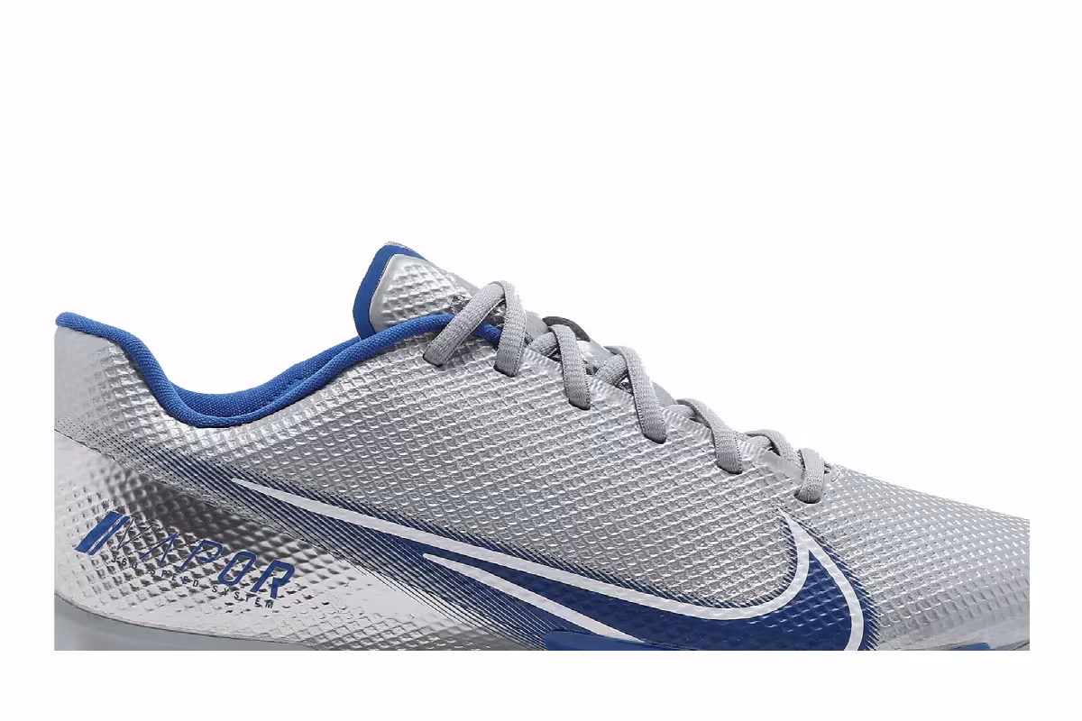 Nike Vapor Edge Speed 360 Metallic Platinum Game Royal, view 3