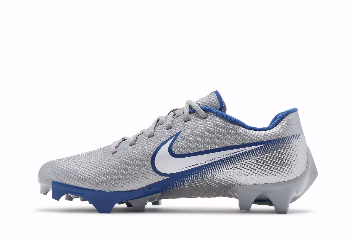 Nike Vapor Edge Speed 360 Metallic Platinum Game Royal, view 4