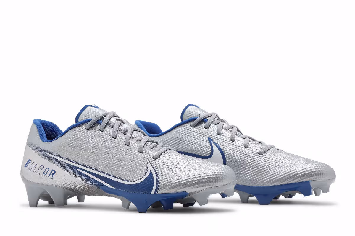 Nike Vapor Edge Speed 360 Metallic Platinum Game Royal, view 9