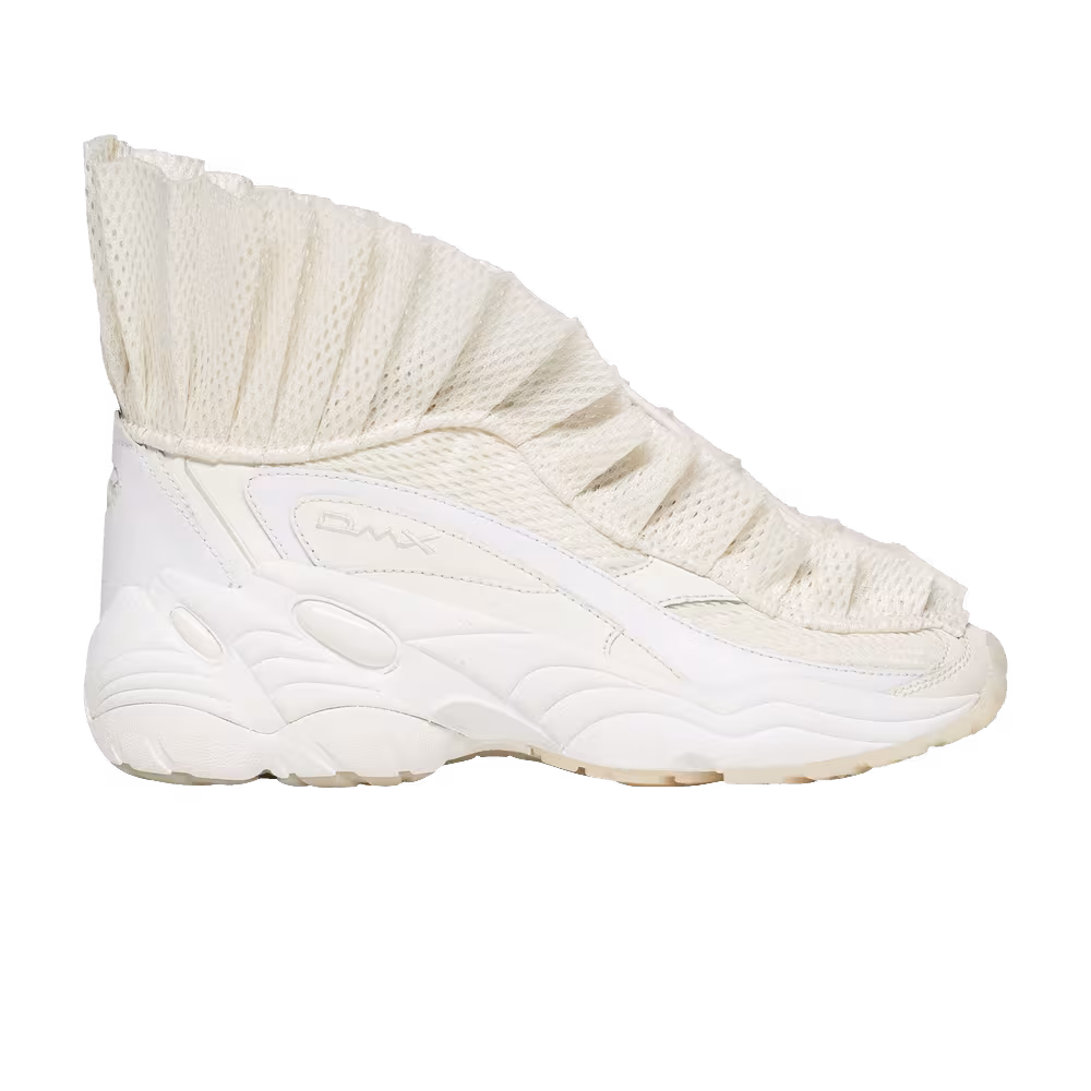 Reebok Women's DMX Ruffle LTD Ivory White