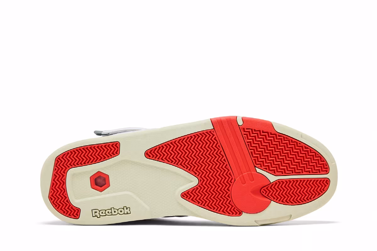 Spyder x Reebok Pump TZ Pure Grey Canton Red, view 5