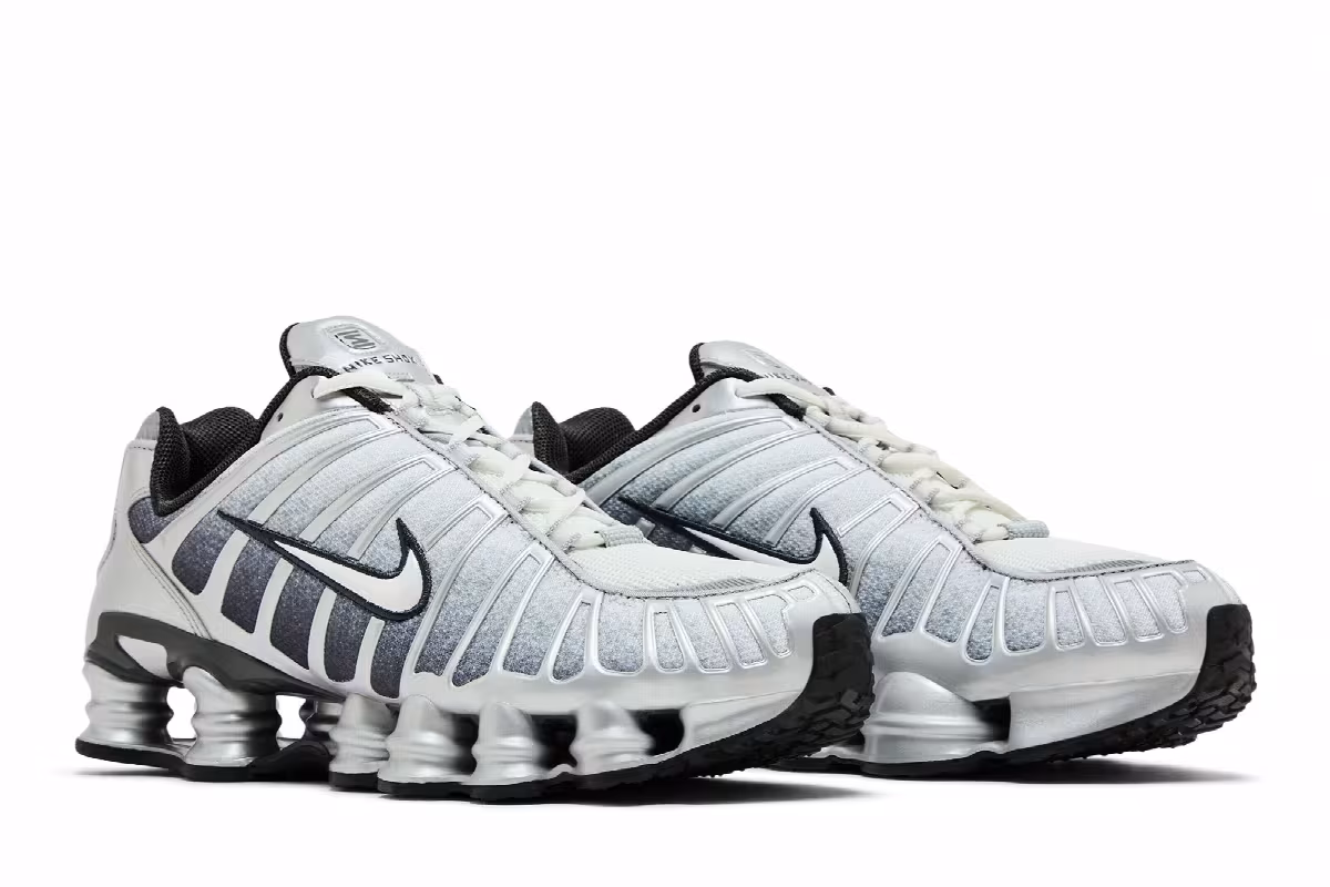 Nike Shox TL Metallic Silver, view 9