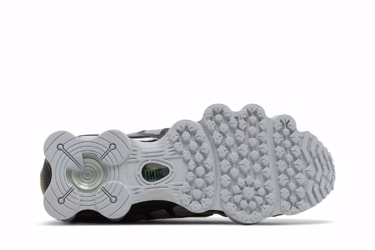 Nike Shox TL Wolf Grey Lime, view 5
