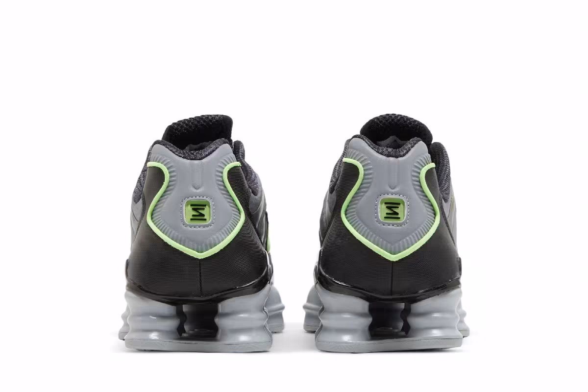 Nike Shox TL Wolf Grey Lime, view 7