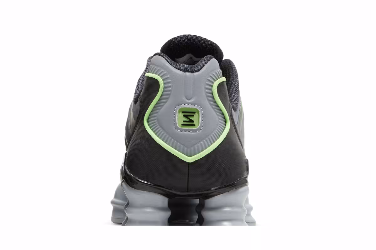Nike Shox TL Wolf Grey Lime, view 8