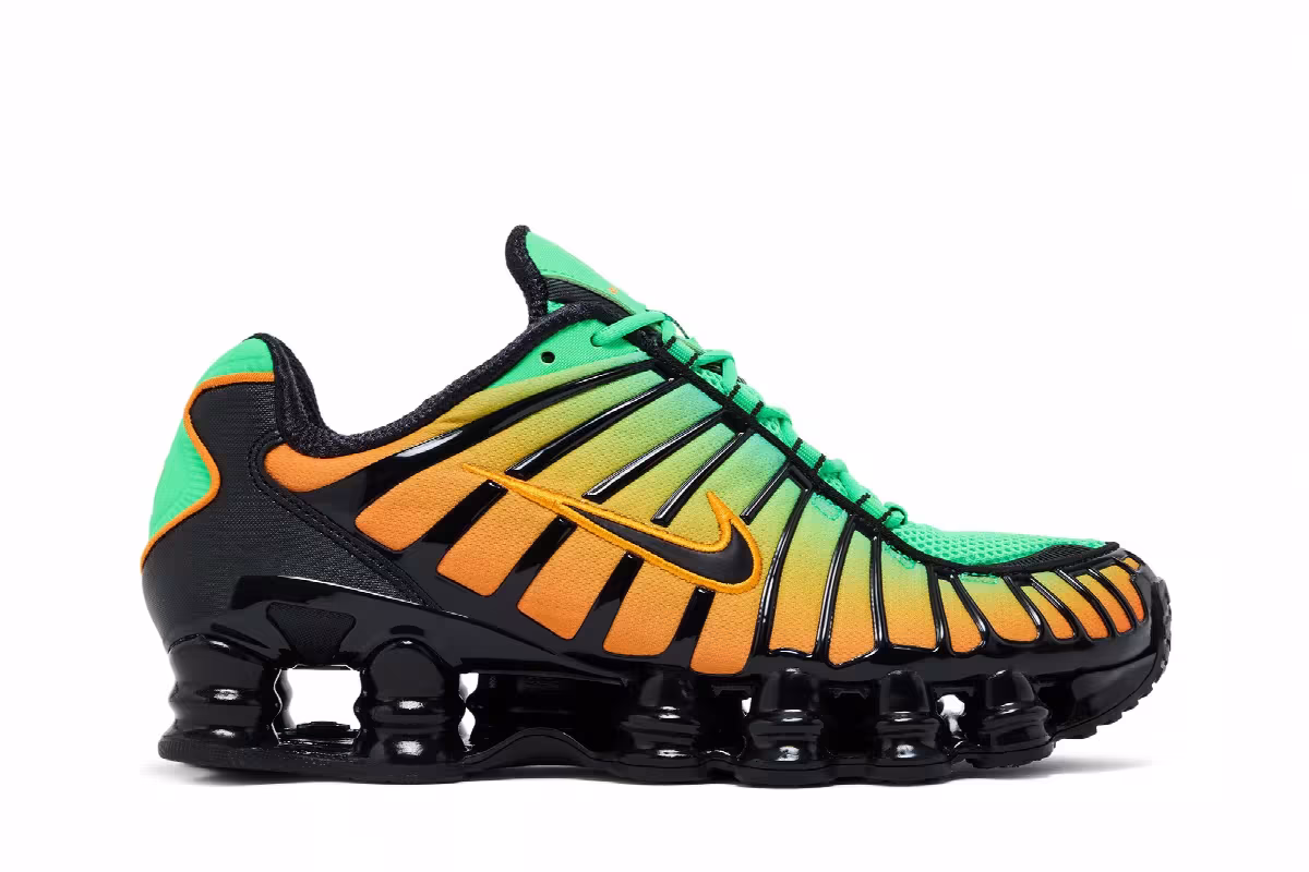 Nike Shox TL Green Shock Bright Ceramic, view 2