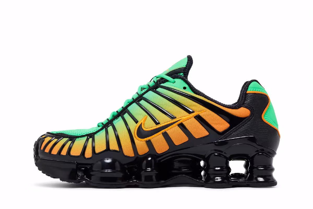Nike Shox TL Green Shock Bright Ceramic, view 4