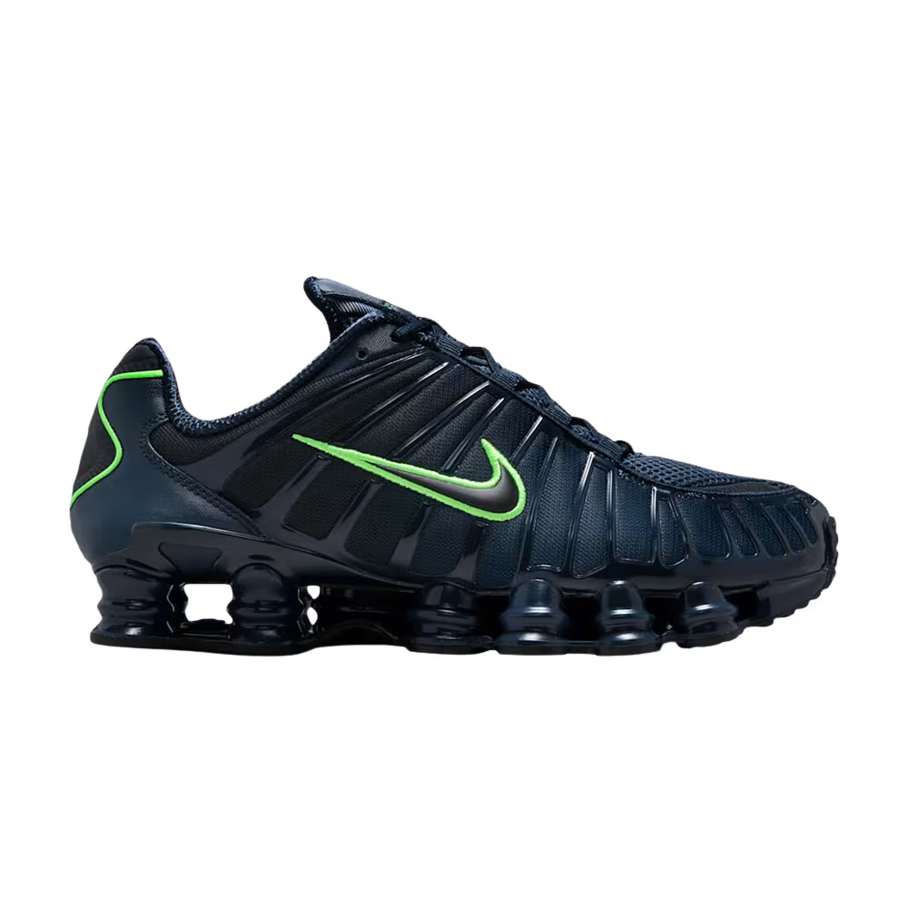 Nike Shox TL Thunder Blue Green Strike
