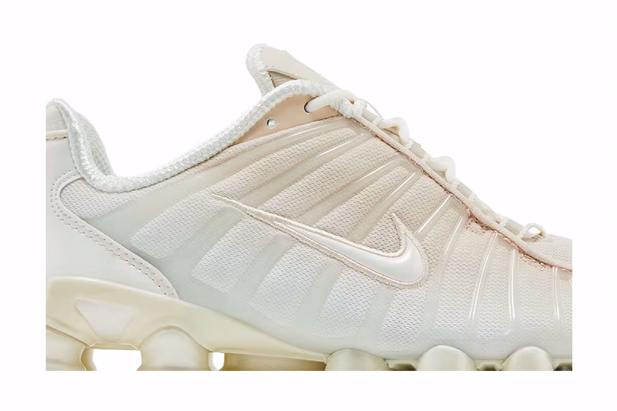 Nike Women's Shox TL Pearl White Particle Pink, view 3