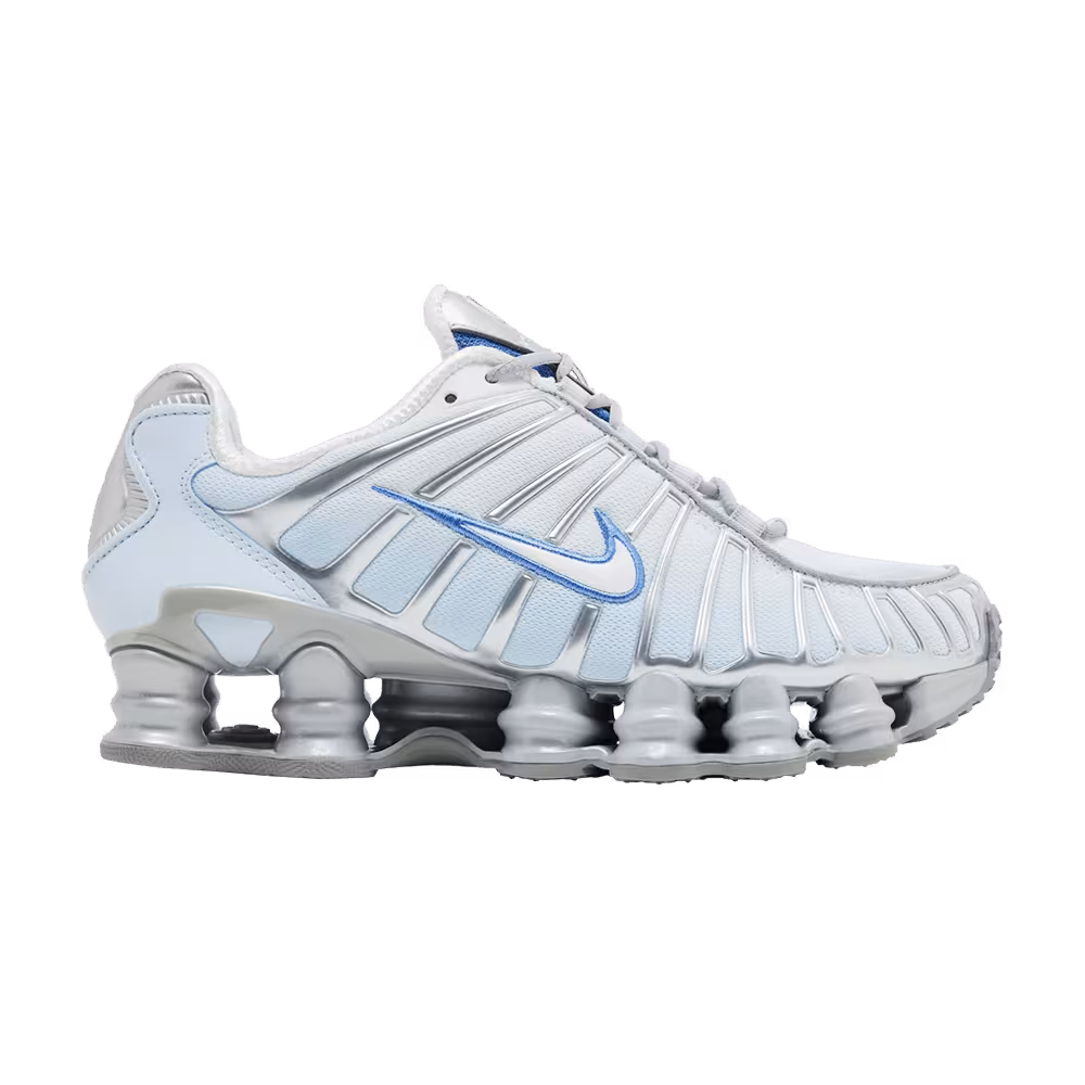 Nike Women's Shox TL Metallic Platinum Blue Tint