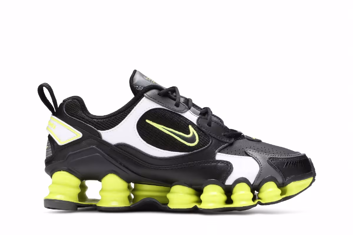 Nike Women's Shox TL Nova Black Lemon Venom, view 2