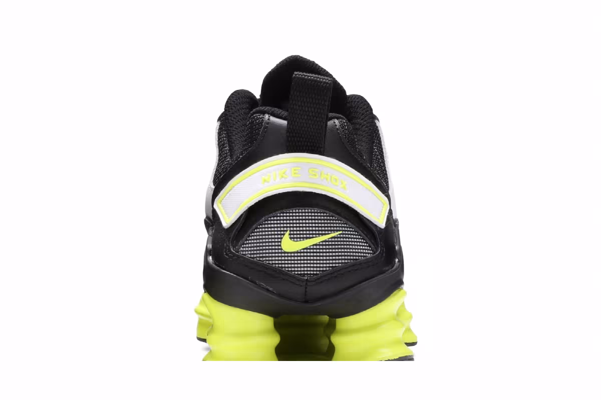 Nike Women's Shox TL Nova Black Lemon Venom, view 8
